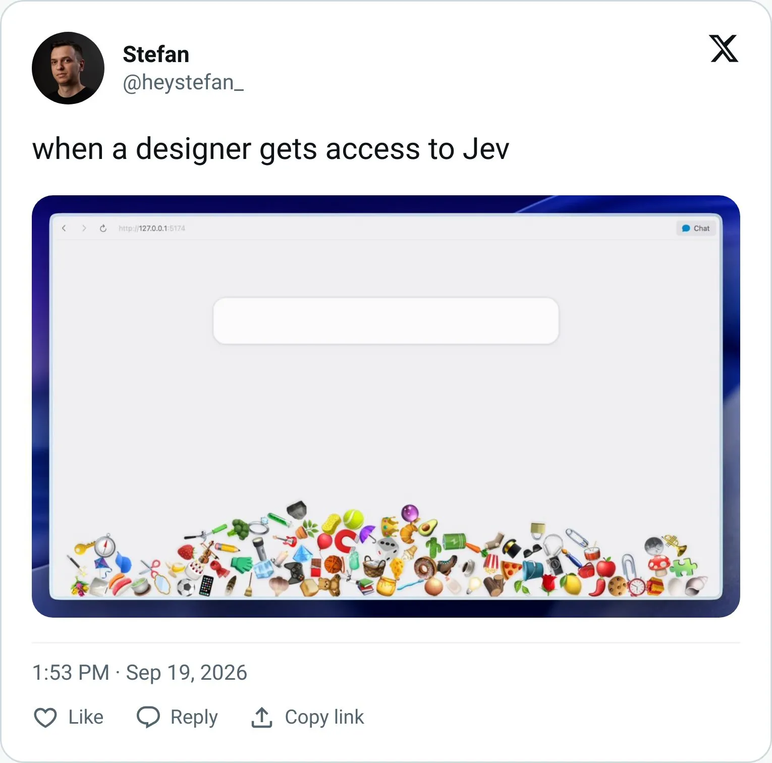 Real-time emoji sorter built with Jev